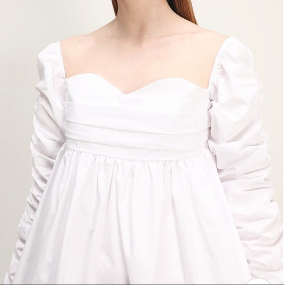 STORETS Jane Shirred Puff Sleeve Dress - Picture 4 of 7